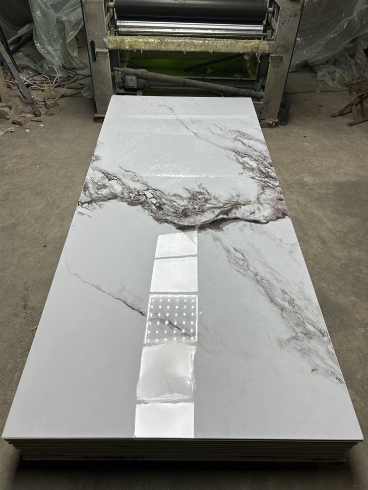 High Glossy Pvc Marble Waterproof Pvc Wall Panel