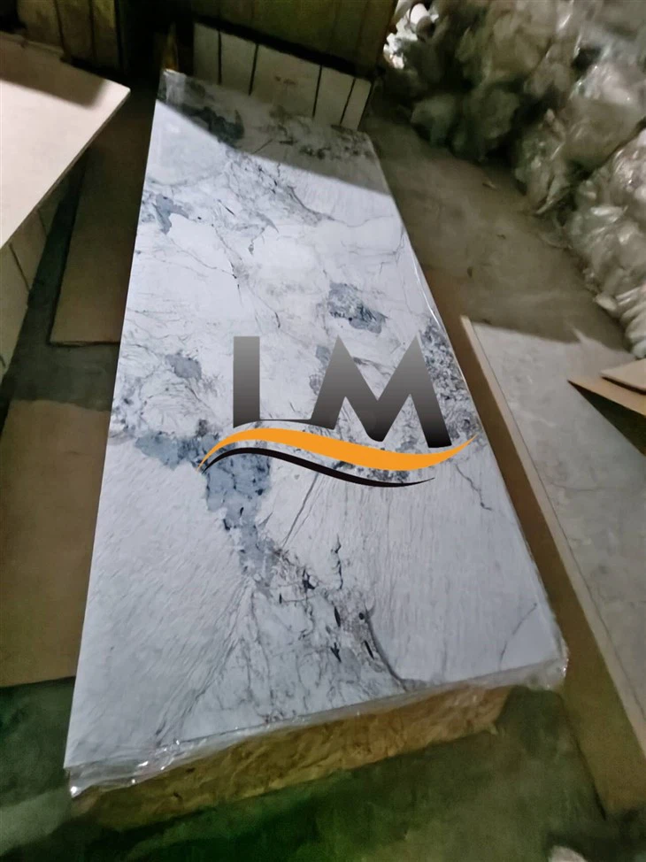 Kitchen Wall Decorative Marble Pvc Uv Wpc Wall Panel