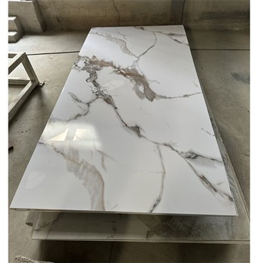 Высокоглянцевая мраморная водонепроницаемая настенная панель из ПВХ