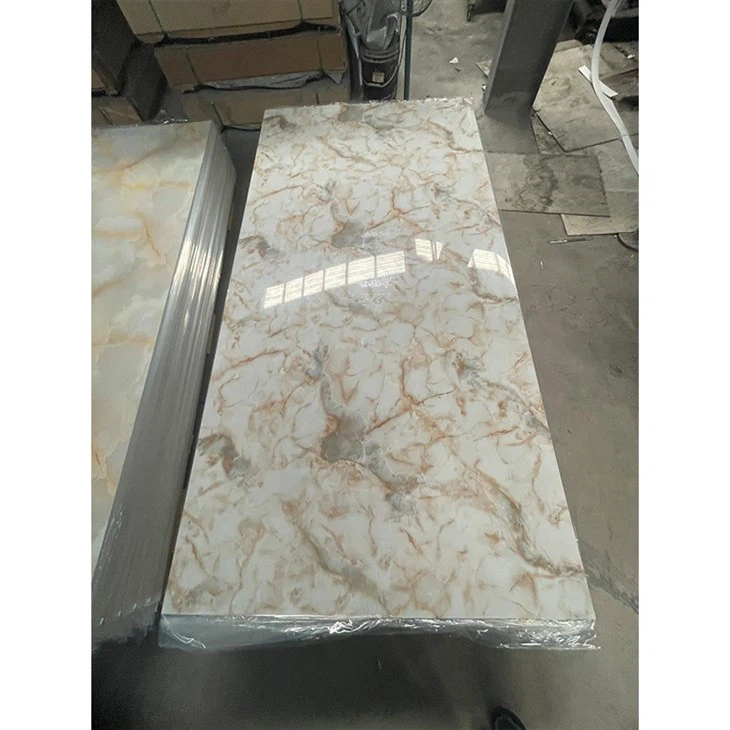 Easy Installation UV Marble Sheet