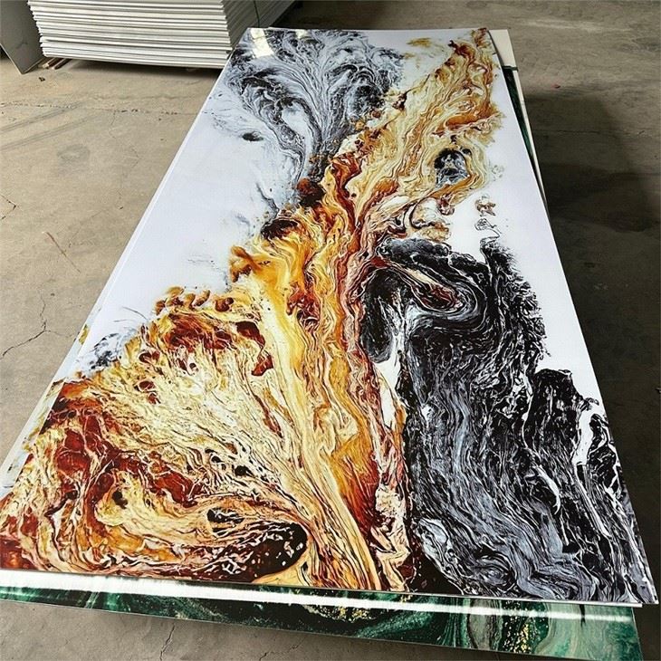 Faux PVC Marble Sheet