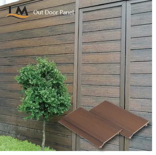 Роскошная наружная облицовка стен WPC